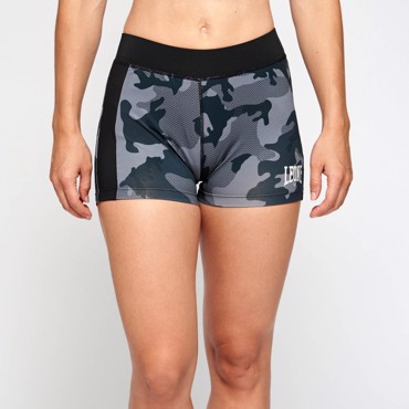 Leone camo shorts - grey